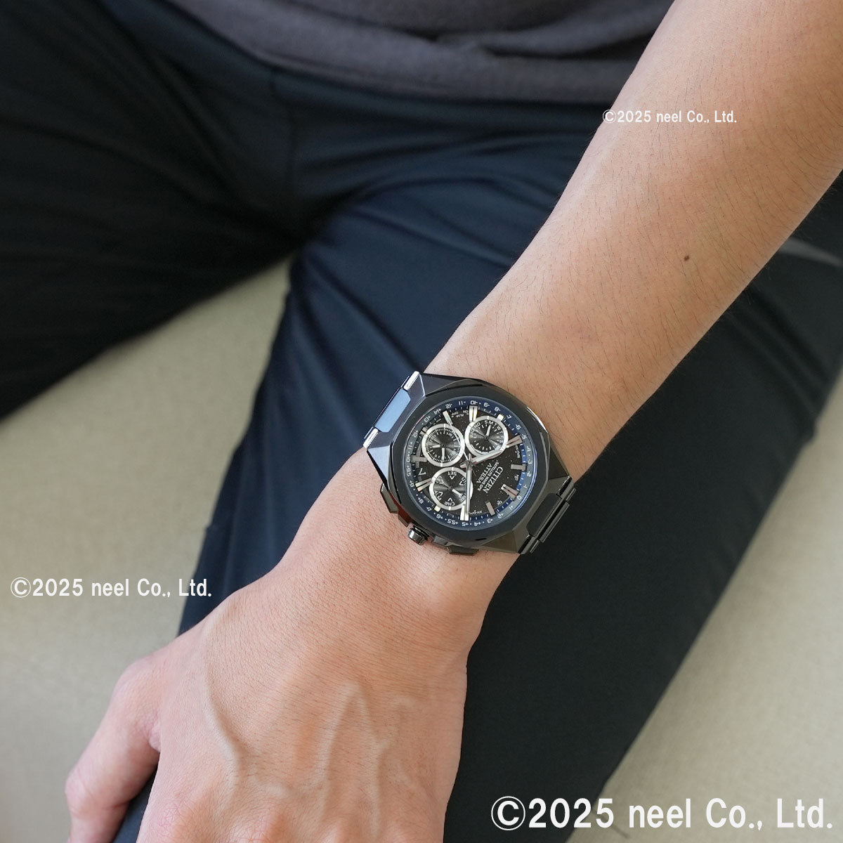 シチズン アテッサ CITIZEN ATTESA エコドライブ GPS衛星電波時計 限定モデル 腕時計 ACT Line CC4106-74E Blue Universe Collection 第2弾【2025 新作】