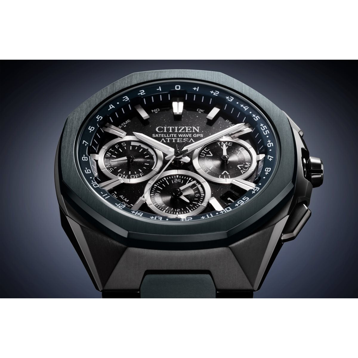 シチズン アテッサ CITIZEN ATTESA エコドライブ GPS衛星電波時計 限定モデル 腕時計 ACT Line CC4106-74E Blue Universe Collection 第2弾【2025 新作】