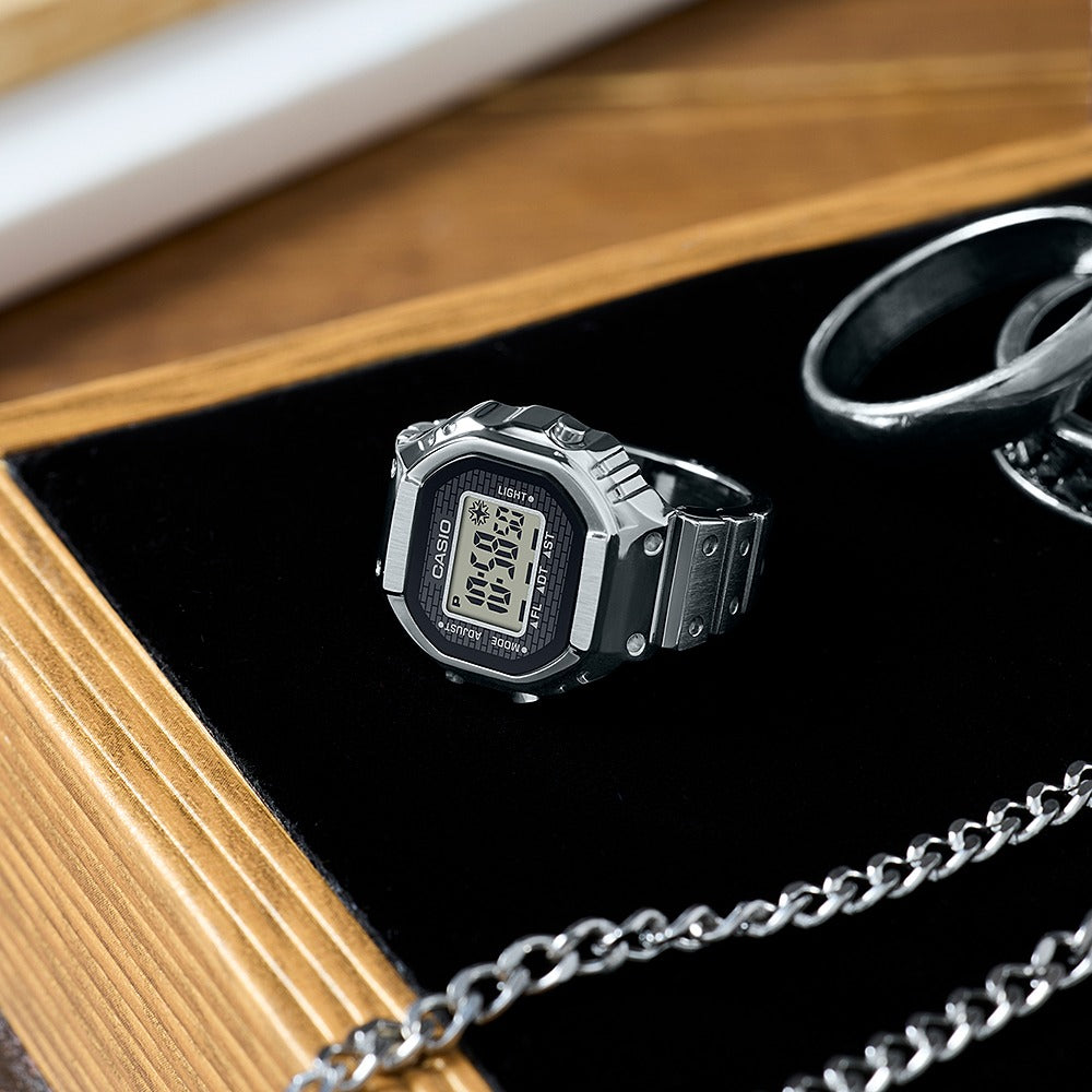 カシオ リングウオッチ CASIO RING WATCH 指輪型 デジタルウオッチ 時計 CRW-001-1JR【2026 新作】
