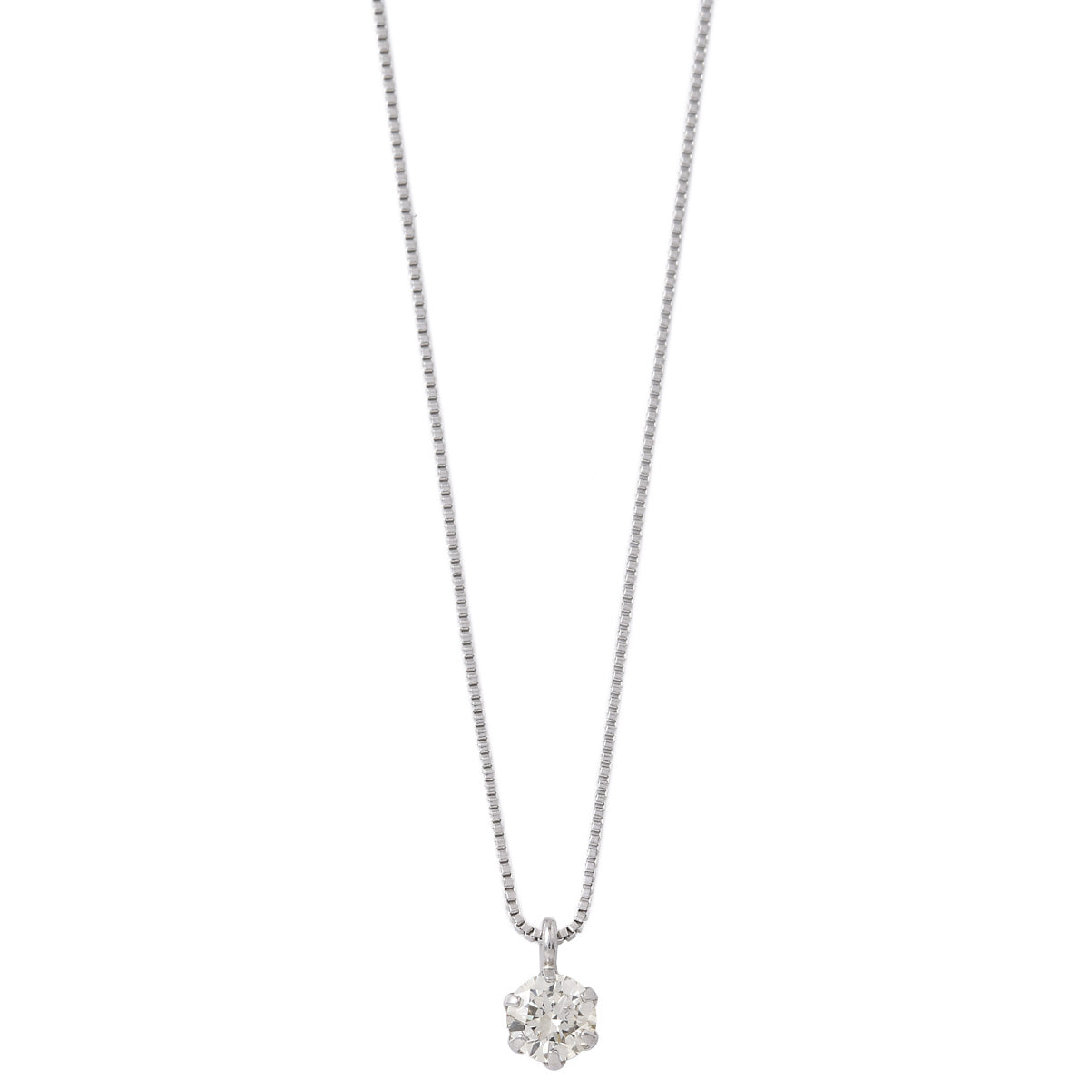 プラチナ ダイヤモンド ネックレス 0.3カラット 0.3ct DTZ03PNC