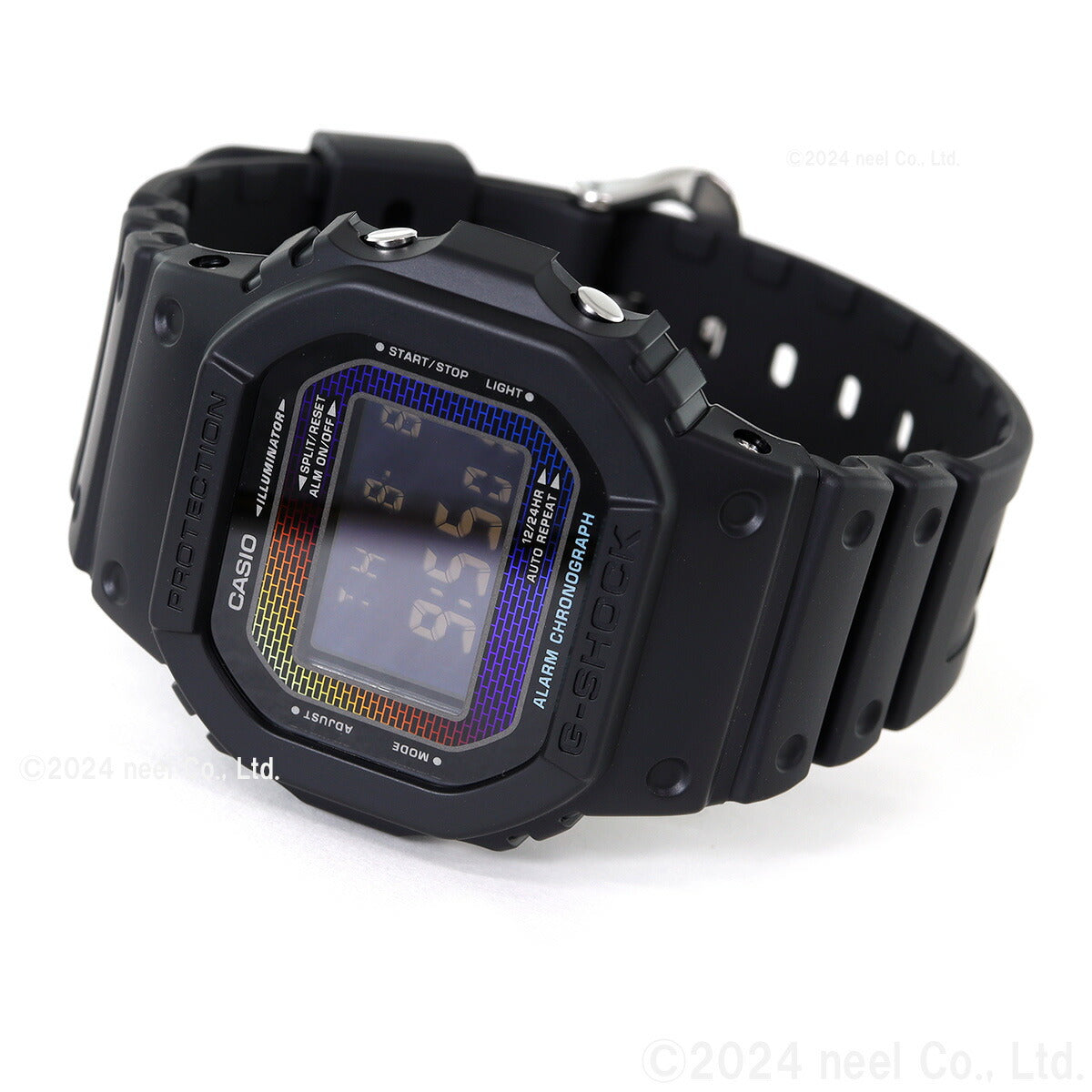 G-SHOCK デジタル カシオ Gショック CASIO 腕時計 メンズ DW-5600RW-1JF レインボーカラー レンガパターン デザイン【2024 新作】