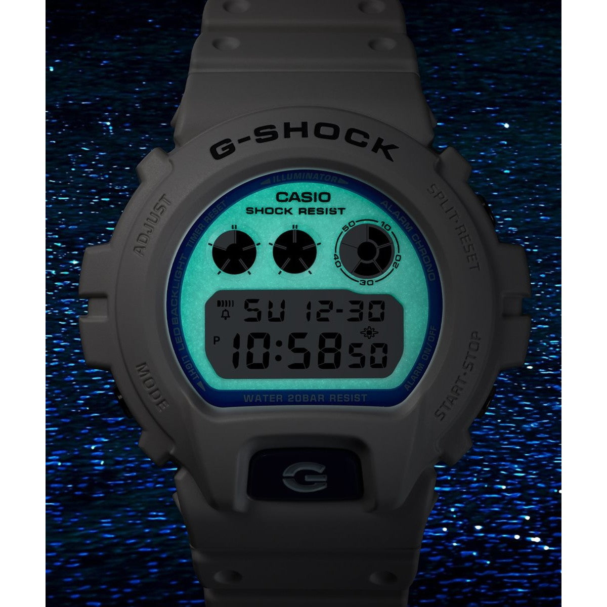 G-SHOCK デジタル カシオ Gショック CASIO 腕時計 メンズ DW-6900HDS-7JF HIDDEN GLOW SERIES【2025 新作】