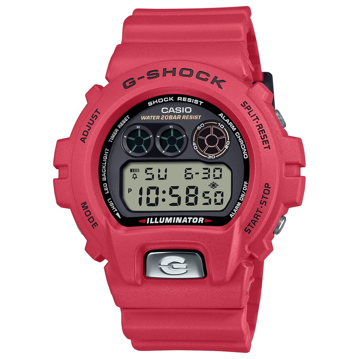 G-SHOCK デジタル カシオ Gショック CASIO 限定モデル 腕時計 メンズ DW-6900TR-4JR DW-6900 30TH ANNIVERSARY MODELS レッド【2025 新作】