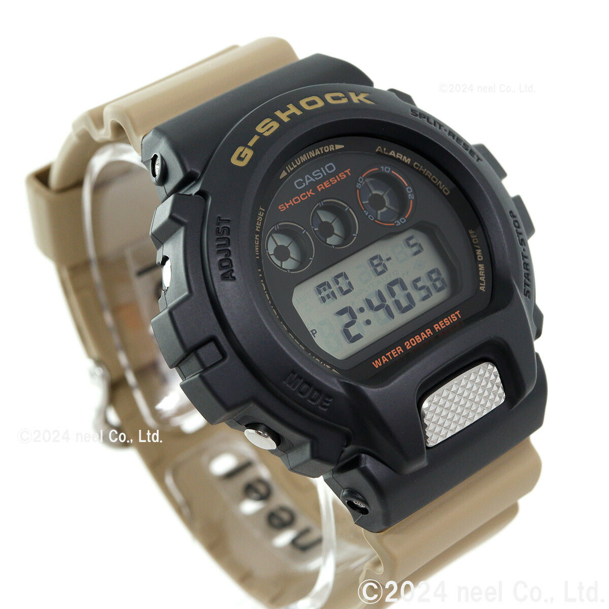 G-SHOCK カシオ Gショック CASIO デジタル 腕時計 メンズ DW-6900TU-1A5JF Two tone utility colors【2024 新作】