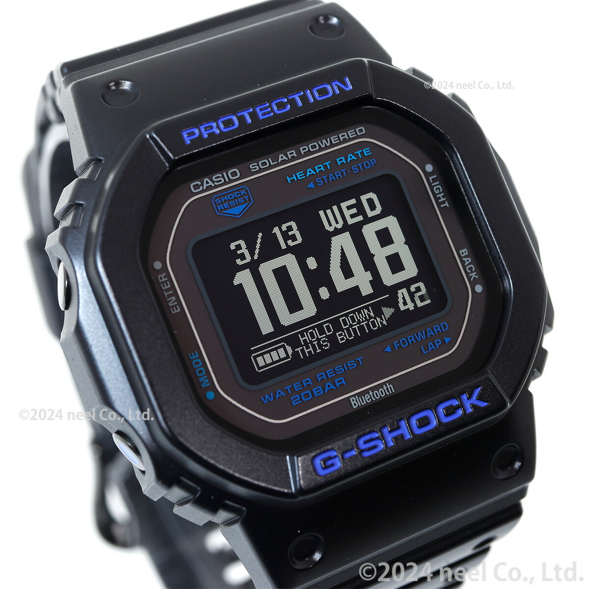 G-SHOCK G-SQUAD カシオ Gショック ジースクワッド CASIO DW-H5600-1A2JR Bluetooth搭載 USB充電対応 ソーラー 腕時計 メンズ スマートフォンリンク【2024 新作】