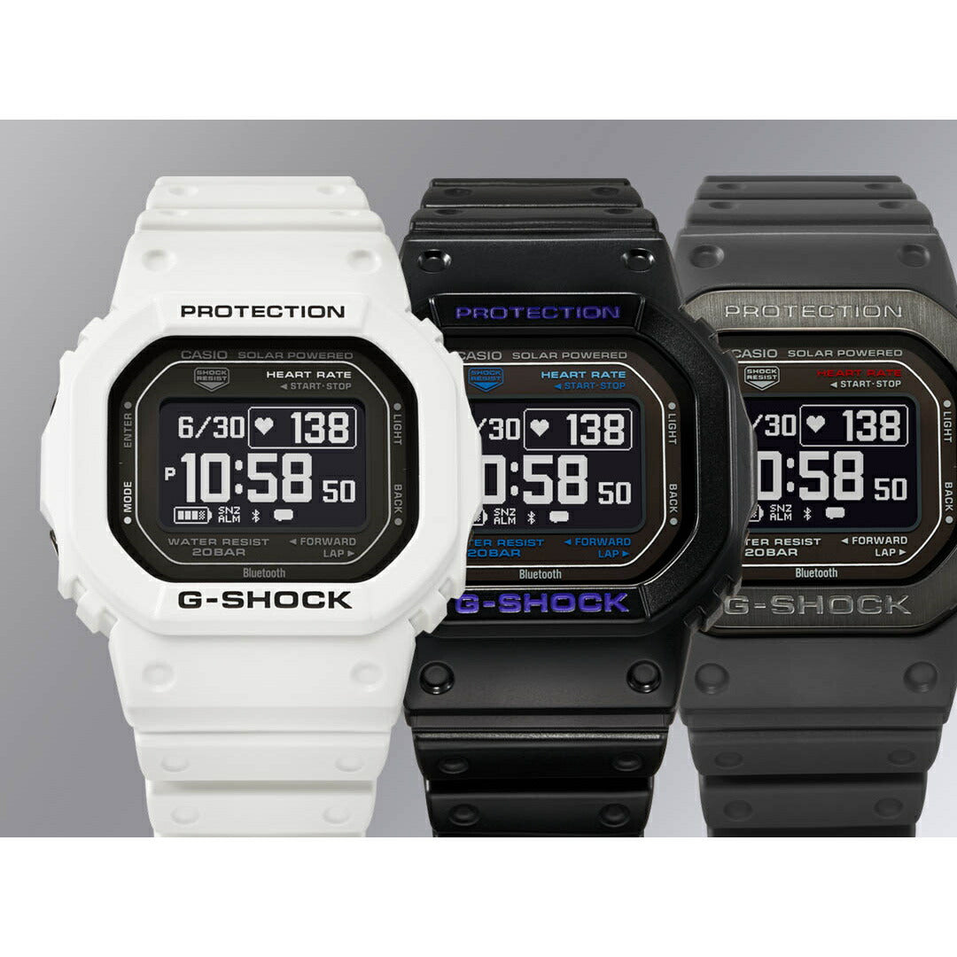 G-SHOCK G-SQUAD カシオ Gショック ジースクワッド CASIO DW-H5600-7JR Bluetooth搭載 USB充電対応 ソーラー 腕時計 メンズ スマートフォンリンク【2024 新作】
