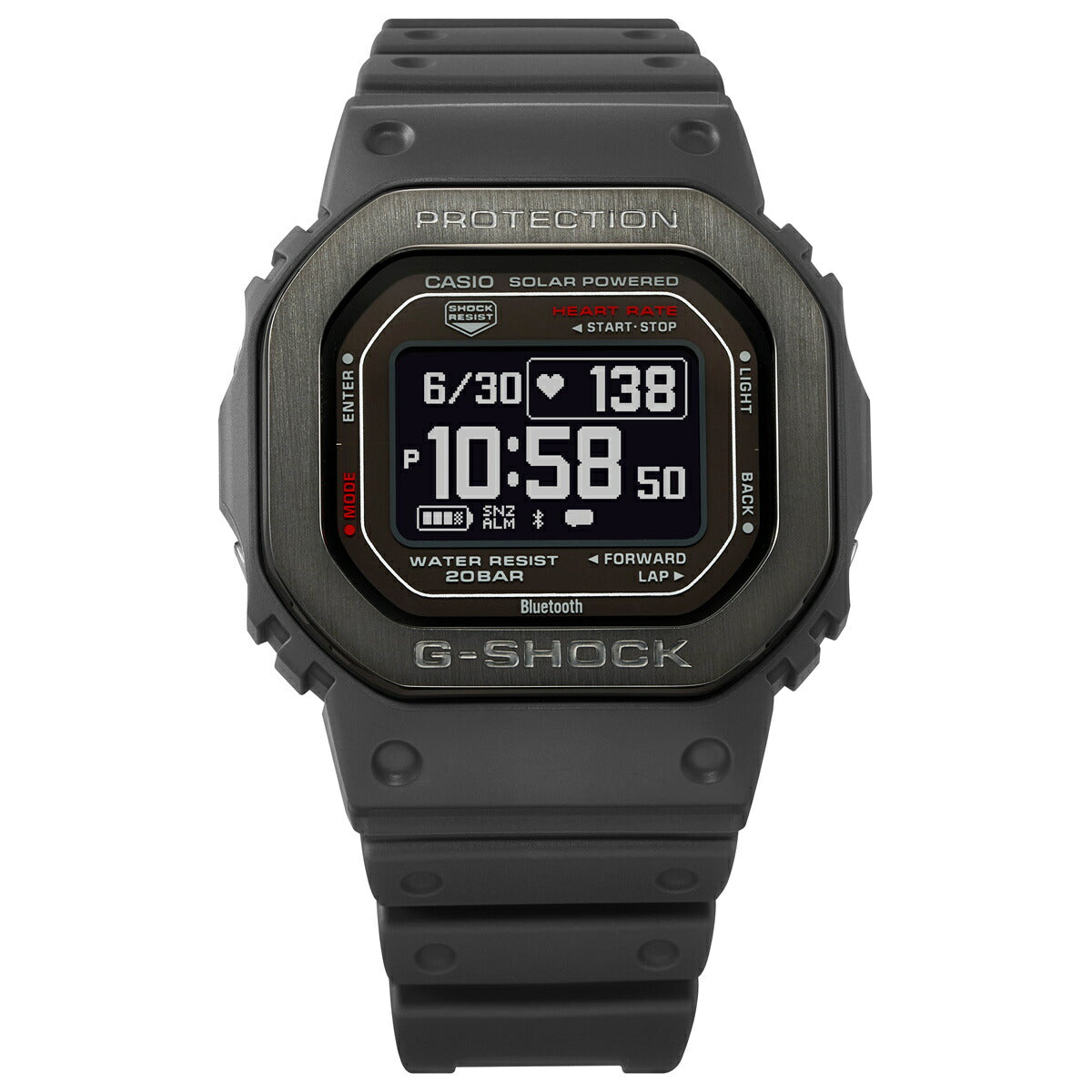 G-SHOCK G-SQUAD カシオ Gショック ジースクワッド CASIO DW-H5600MB-8JR Bluetooth搭載 USB充電対応 ソーラー 腕時計 メンズ スマートフォンリンク【2024 新作】