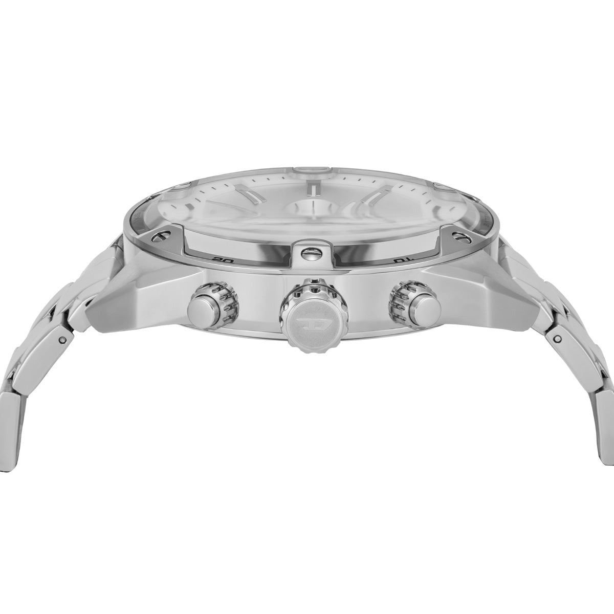 ディーゼル DIESEL 腕時計 メンズ SPIKED クロノグラフ ステンレススチールウォッチ DZ4677【2025 新作】