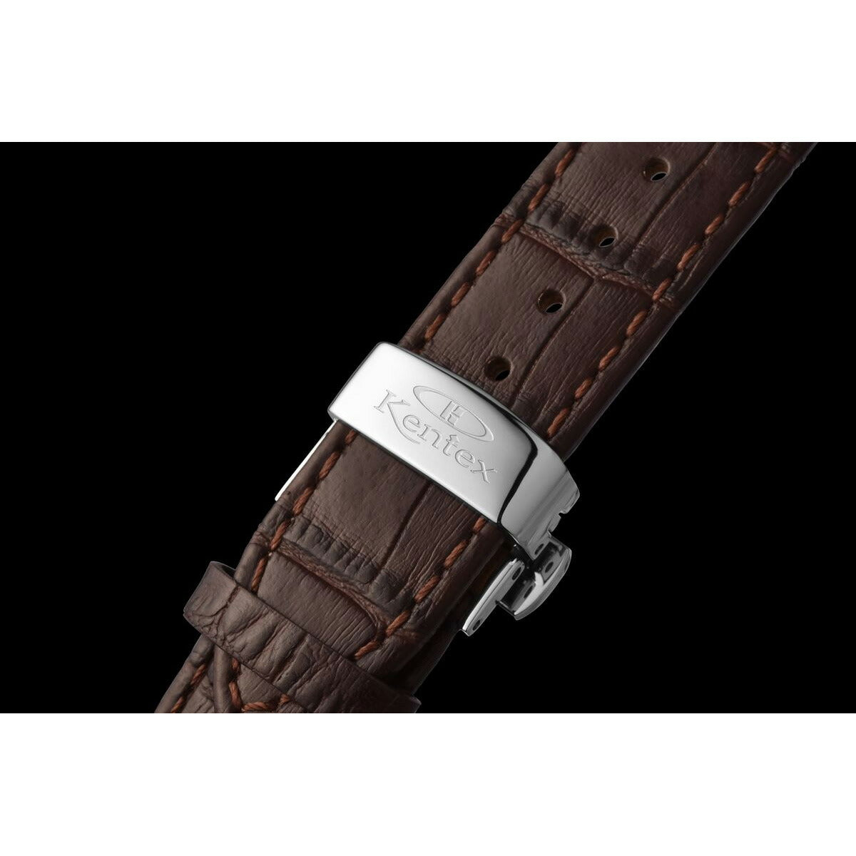 ケンテックス KENTEX 腕時計 時計 メンズ 日本製 自動巻き マルチファンクション エスパイ アクティブ2 ESPY ACTIVE II E546M-10 ブラウン