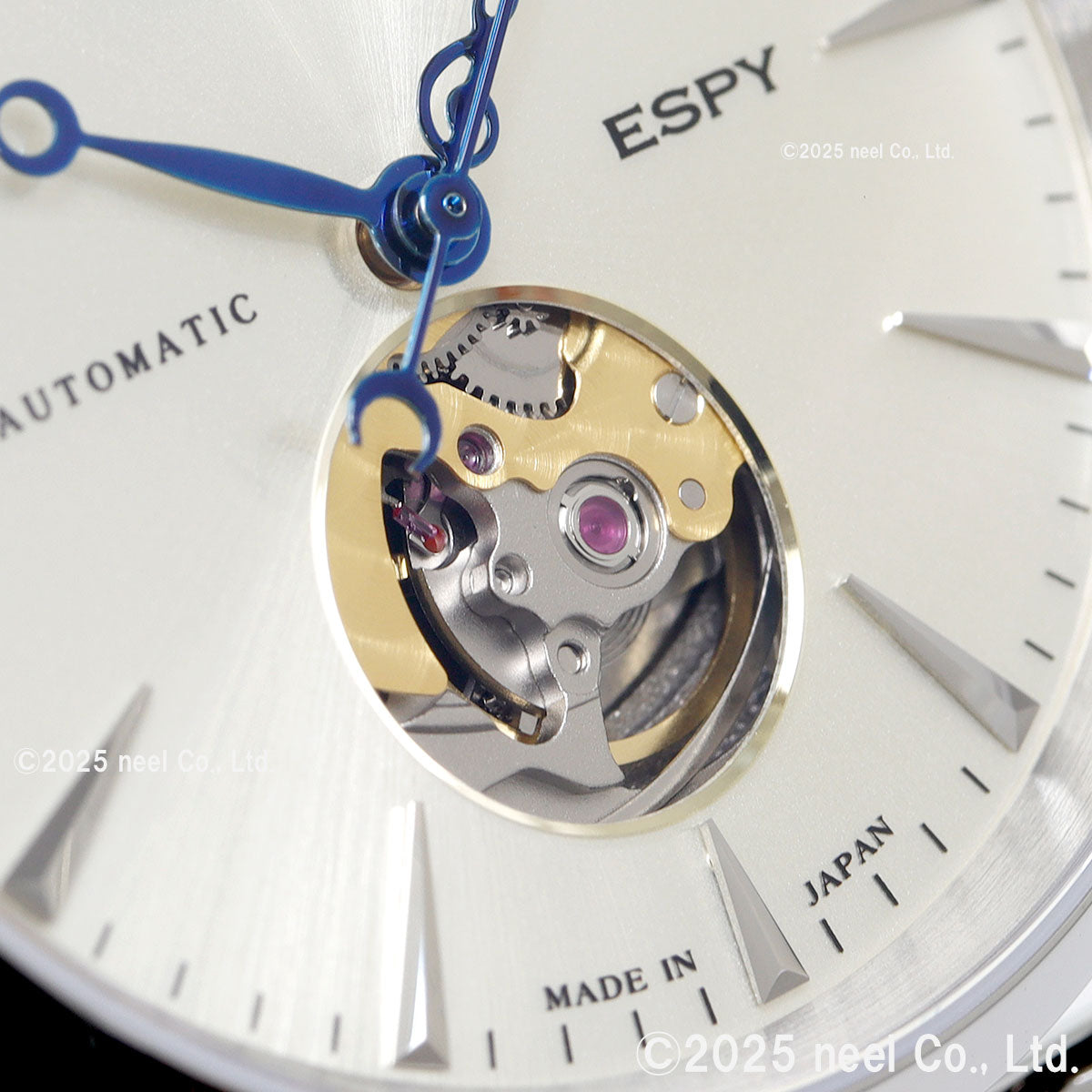 ケンテックス KENTEX ESPY ドレスオープンハート ESPY Dress Open Heart 腕時計 メンズ 自動巻き 日本製 E660M-02【2025 新作】
