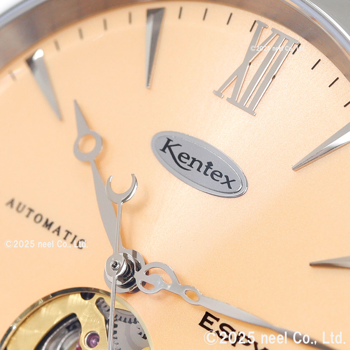 ケンテックス KENTEX ESPY ドレスオープンハート 限定99本 ESPY Dress Open Heart 腕時計 メンズ 自動巻き 日本製 E660M-03【2025 新作】