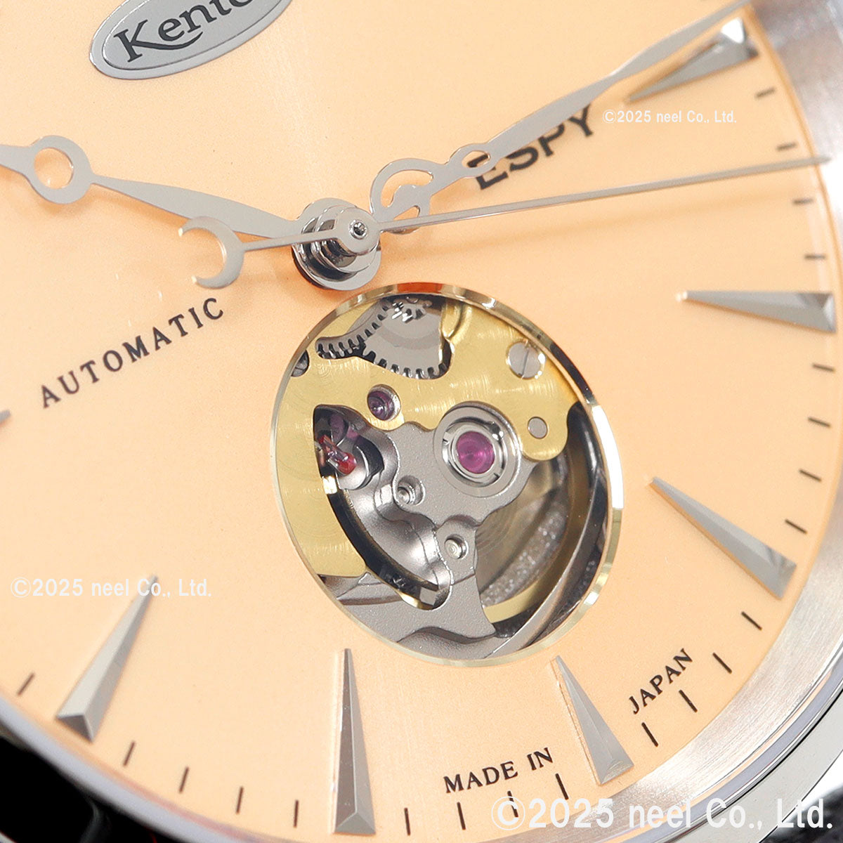 ケンテックス KENTEX ESPY ドレスオープンハート 限定99本 ESPY Dress Open Heart 腕時計 メンズ 自動巻き 日本製 E660M-03【2025 新作】