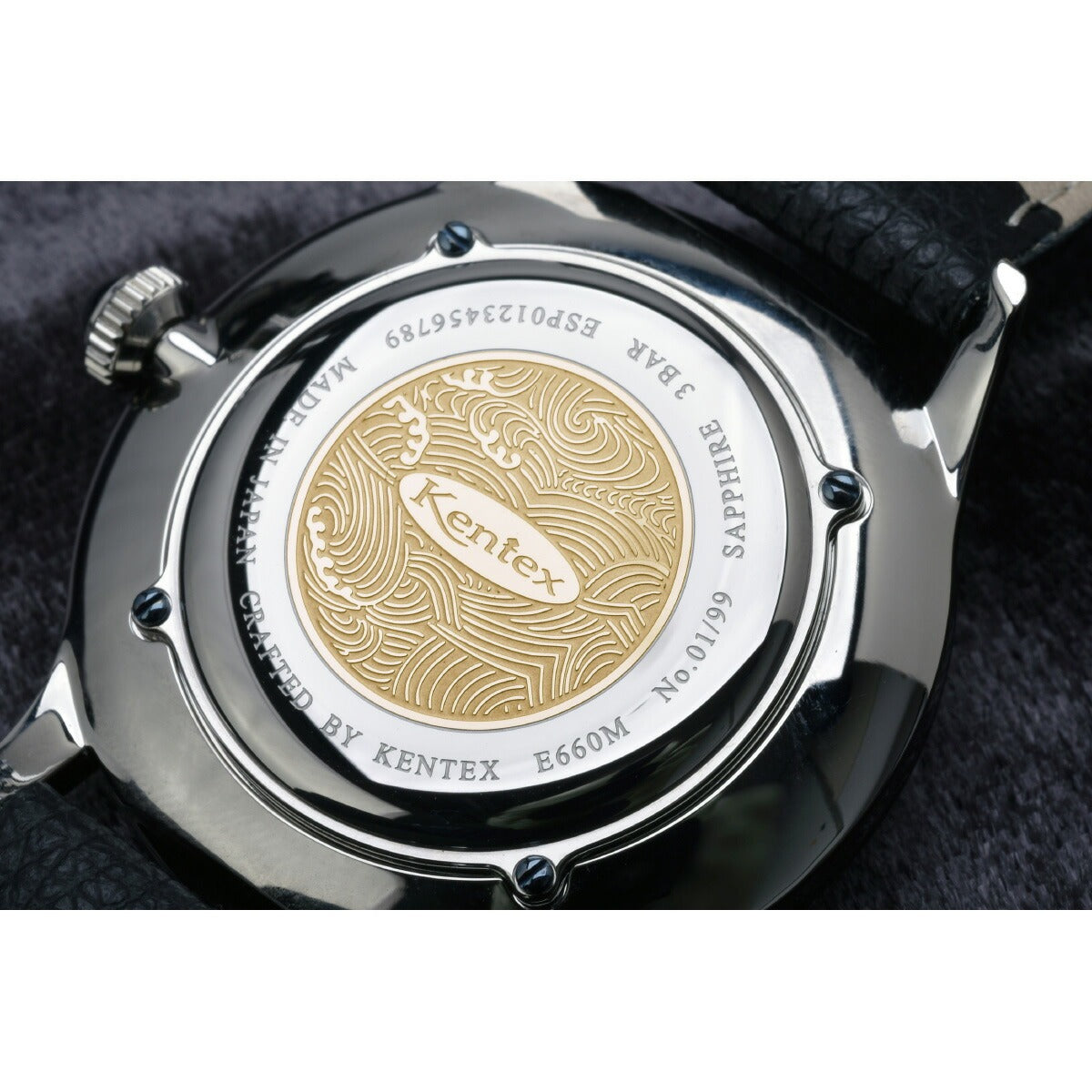 ケンテックス KENTEX ESPY ドレスオープンハート 限定99本 ESPY Dress Open Heart 腕時計 メンズ 自動巻き 日本製 E660M-03【2025 新作】