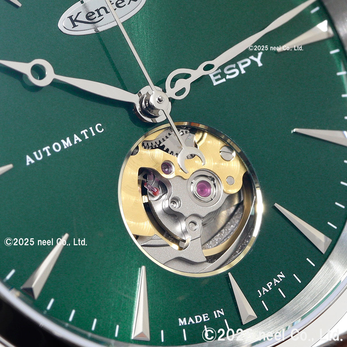 ケンテックス KENTEX ESPY ドレスオープンハート ESPY Dress Open Heart 腕時計 メンズ 自動巻き 日本製 E660M-04【2025 新作】