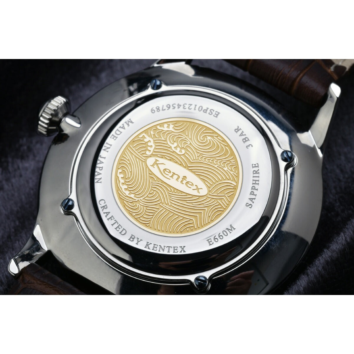 ケンテックス KENTEX ESPY ドレスオープンハート ESPY Dress Open Heart 腕時計 メンズ 自動巻き 日本製 E660M-04【2025 新作】