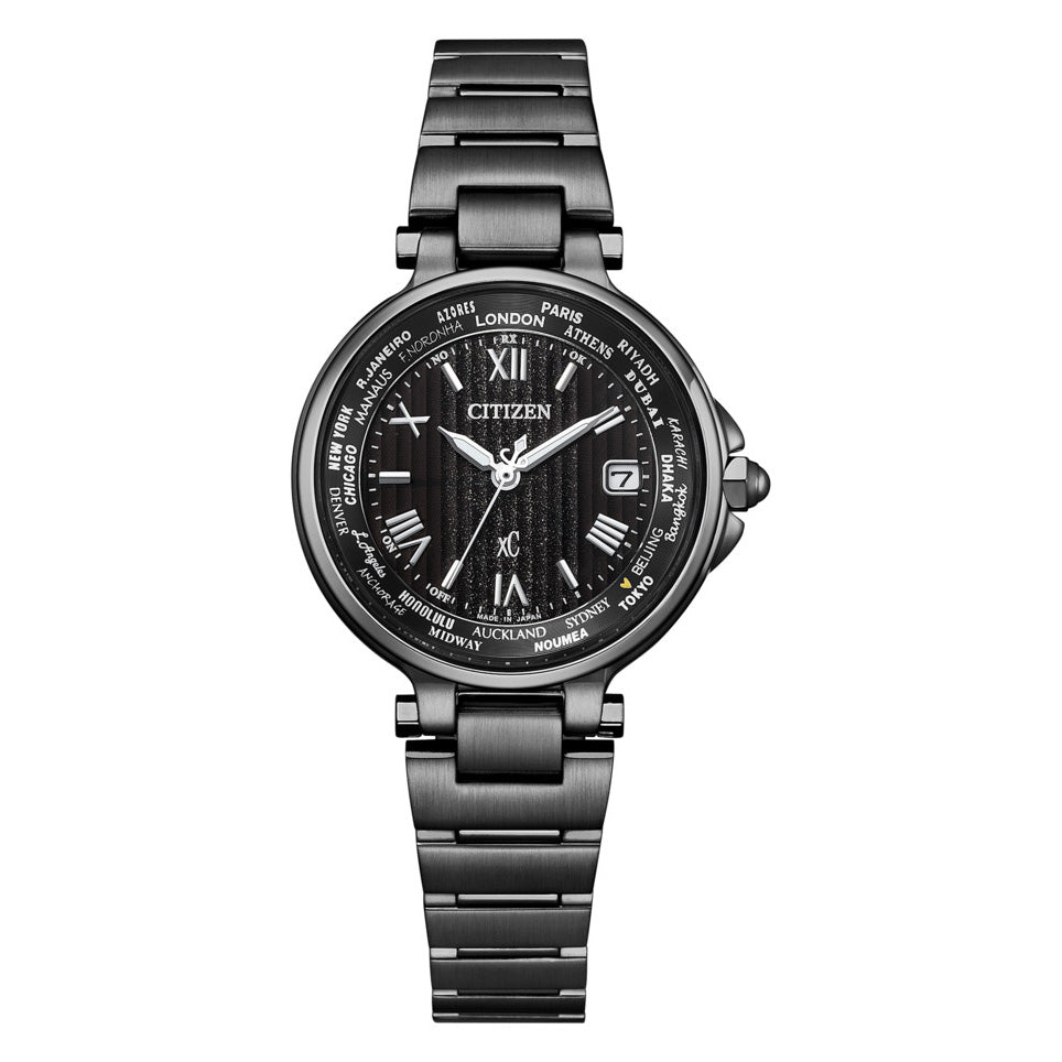 シチズン クロスシー CITIZEN xC エコドライブ 電波時計 ハッピーフライト 限定モデル 腕時計 レディース basic collection EC1016-51E【2025 新作】