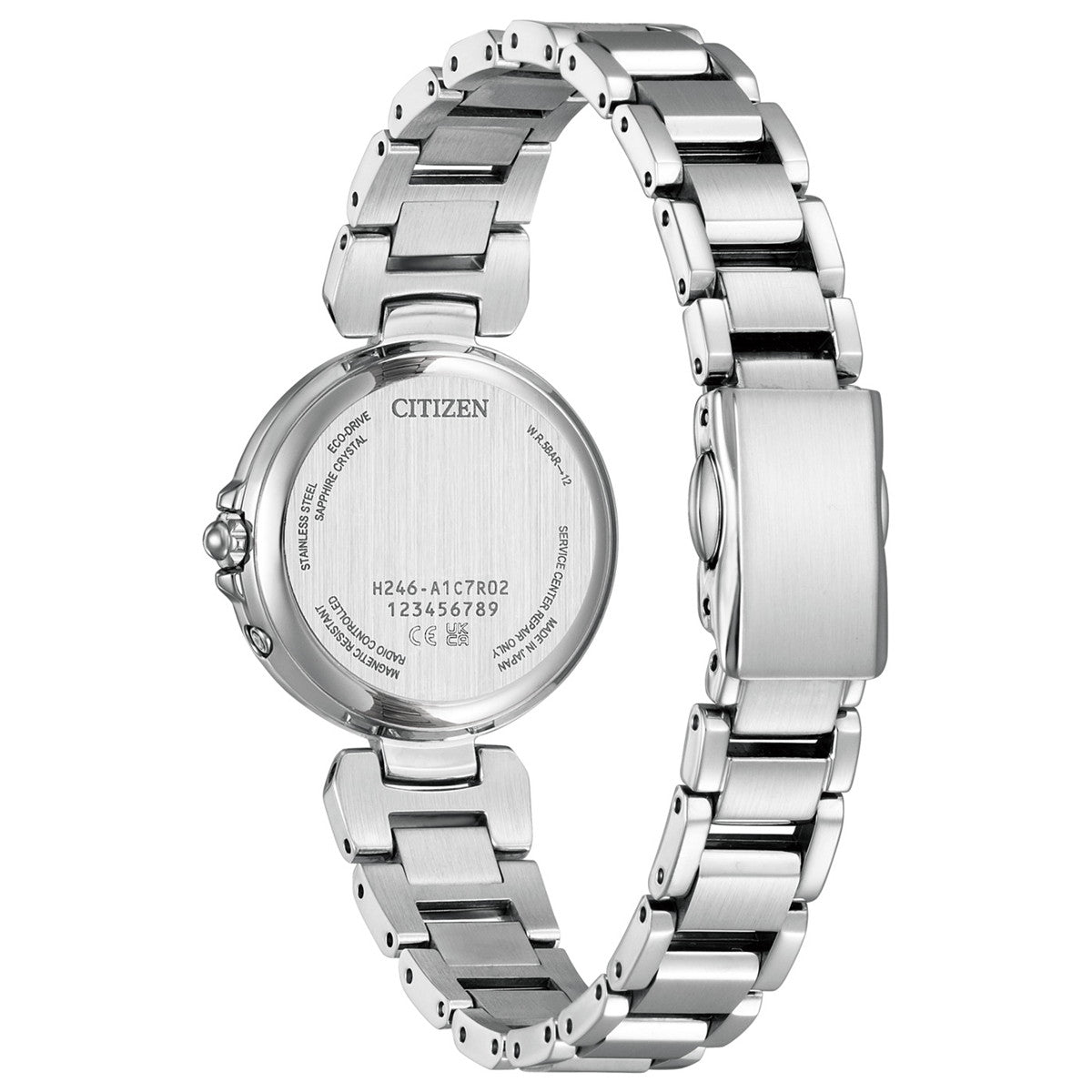 シチズン クロスシー CITIZEN xC エコドライブ 電波時計 ハッピーフライト 限定モデル 腕時計 レディース basic collection EC1030-76E【2024 新作】
