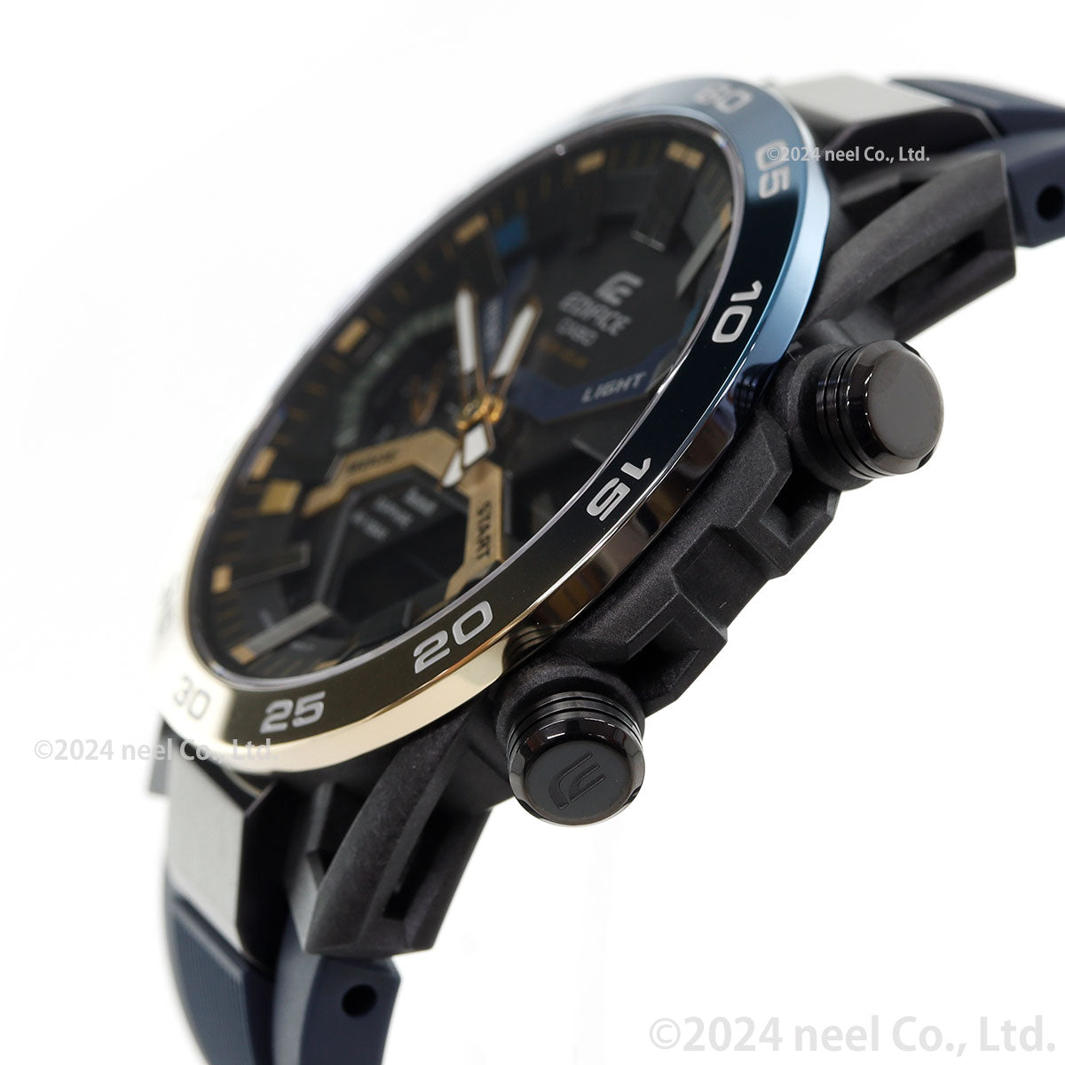 カシオ エディフィス CASIO EDIFICE ソーラー 腕時計 メンズ タフソーラー クロノグラフ ECB-2000YNP-1AJF Nighttime Drive Series スマートフォンリンク【2024 新作】