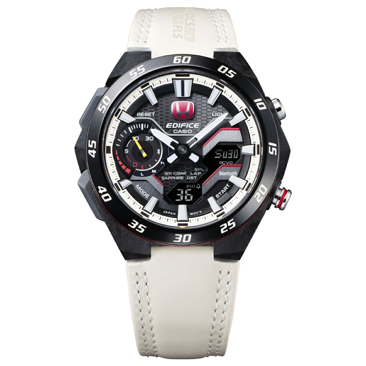 カシオ エディフィス CASIO EDIFICE Honda TYPE R Edition ECB-2200HTR-1AJR アナデジ 限定モデル 腕時計 メンズ クロノグラフ スマートフォンリンク 赤バッジ