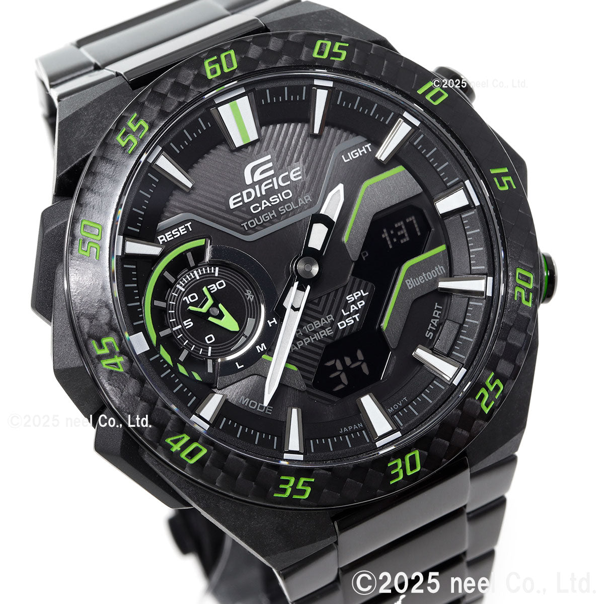 カシオ エディフィス CASIO EDIFICE WINDFLOW ECB-2200YRC-1A3JF アナデジ 腕時計 メンズ クロノグラフ ウィンドフロウ スマートフォンリンク【2025 新作】
