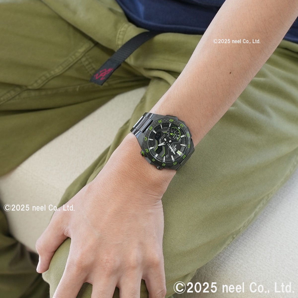 カシオ エディフィス CASIO EDIFICE WINDFLOW ECB-2200YRC-1A3JF アナデジ 腕時計 メンズ クロノグラフ ウィンドフロウ スマートフォンリンク【2025 新作】