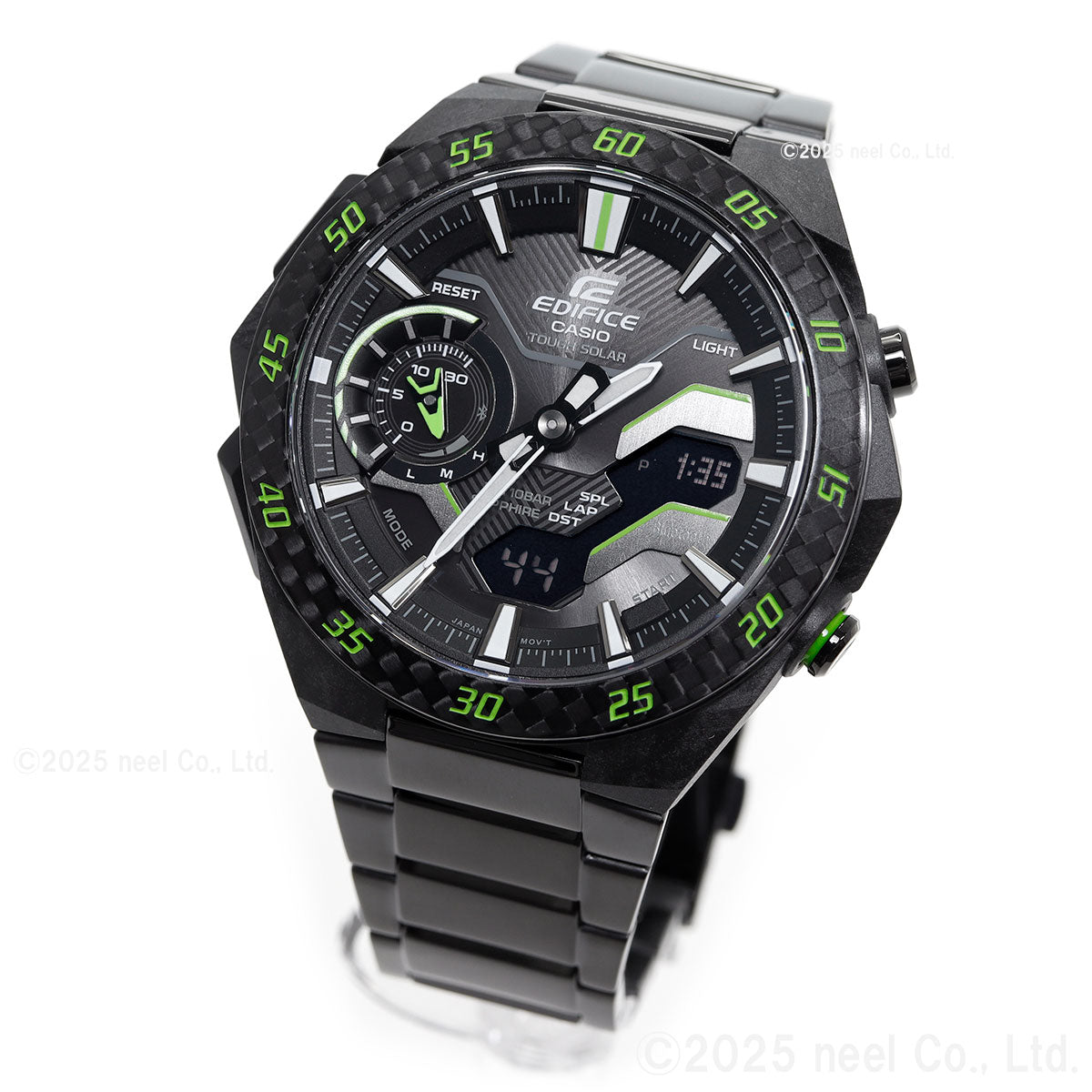 カシオ エディフィス CASIO EDIFICE WINDFLOW ECB-2200YRC-1A3JF アナデジ 腕時計 メンズ クロノグラフ ウィンドフロウ スマートフォンリンク【2025 新作】