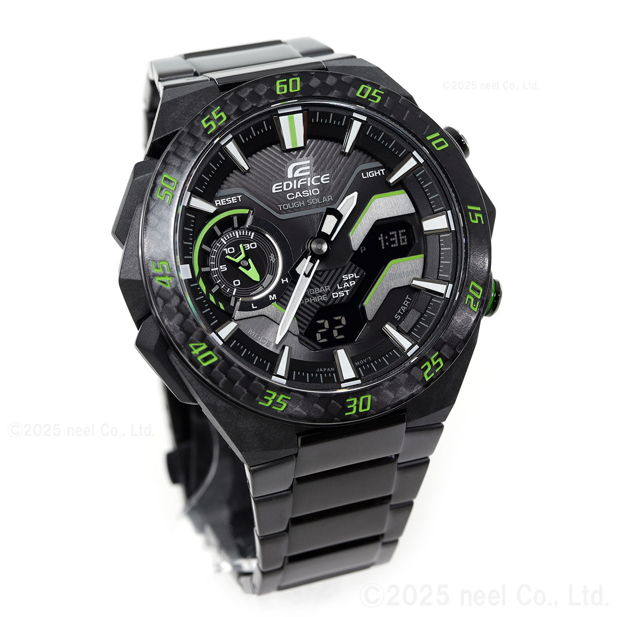 カシオ エディフィス CASIO EDIFICE WINDFLOW ECB-2200YRC-1A3JF アナデジ 腕時計 メンズ クロノグラフ ウィンドフロウ スマートフォンリンク【2025 新作】