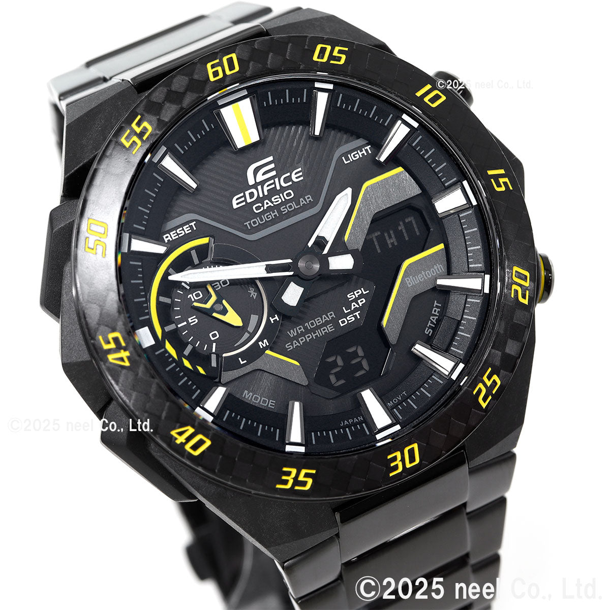カシオ エディフィス CASIO EDIFICE WINDFLOW ECB-2200YRC-1A9JF アナデジ 腕時計 メンズ クロノグラフ ウィンドフロウ スマートフォンリンク【2025 新作】