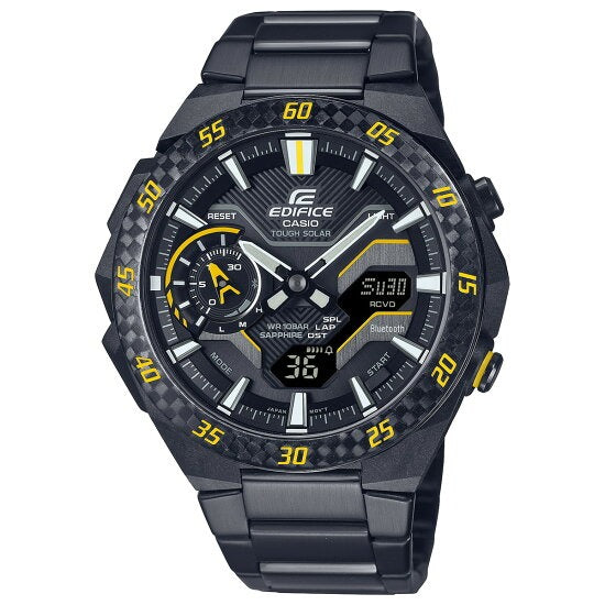 カシオ エディフィス CASIO EDIFICE WINDFLOW ECB-2200YRC-1A9JF アナデジ 腕時計 メンズ クロノグラフ ウィンドフロウ スマートフォンリンク【2025 新作】