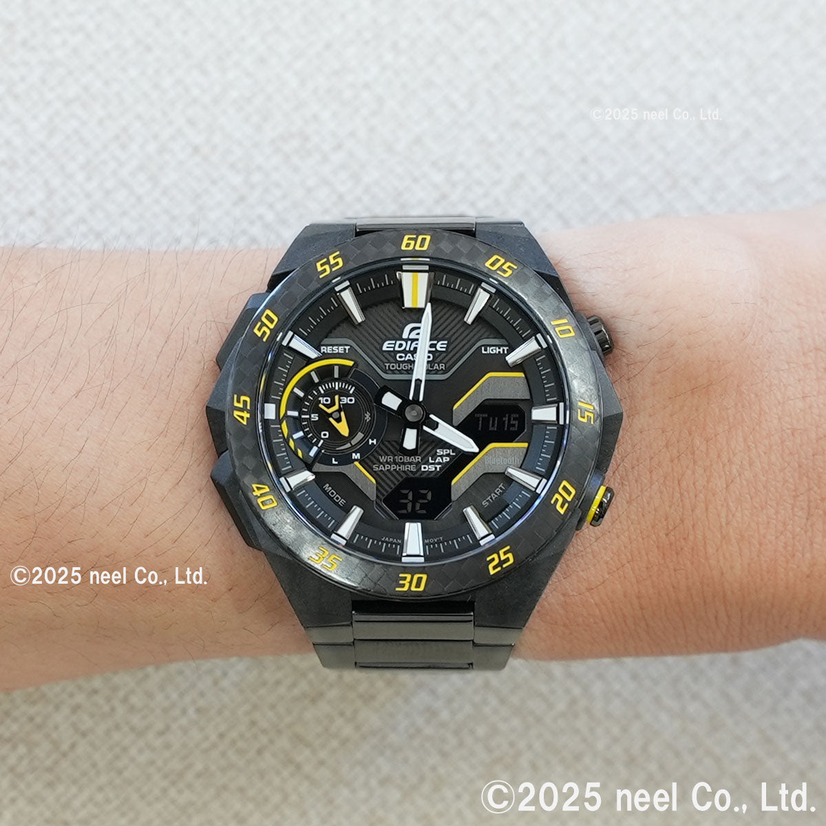 カシオ エディフィス CASIO EDIFICE WINDFLOW ECB-2200YRC-1A9JF アナデジ 腕時計 メンズ クロノグラフ ウィンドフロウ スマートフォンリンク【2025 新作】