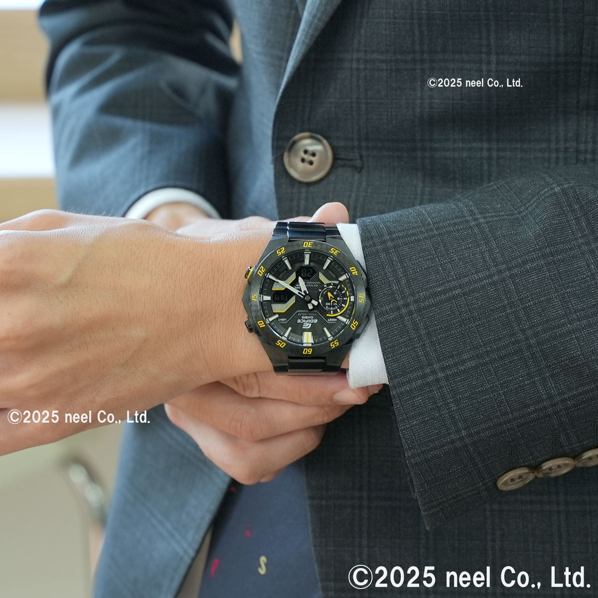カシオ エディフィス CASIO EDIFICE WINDFLOW ECB-2200YRC-1A9JF アナデジ 腕時計 メンズ クロノグラフ ウィンドフロウ スマートフォンリンク【2025 新作】