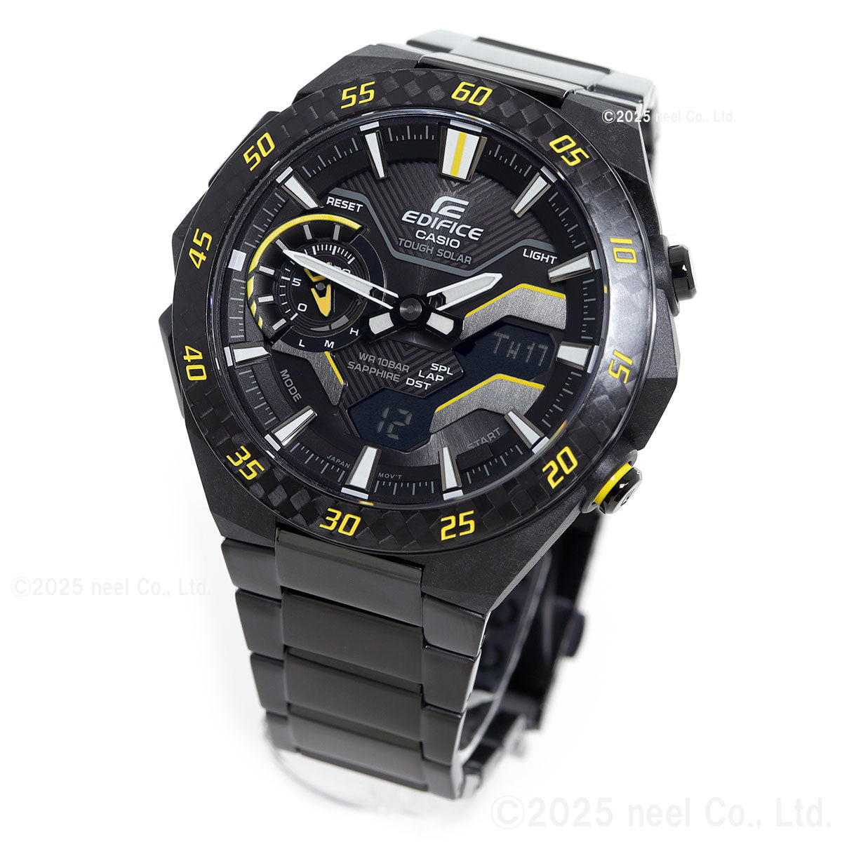 カシオ エディフィス CASIO EDIFICE WINDFLOW ECB-2200YRC-1A9JF アナデジ 腕時計 メンズ クロノグラフ ウィンドフロウ スマートフォンリンク【2025 新作】