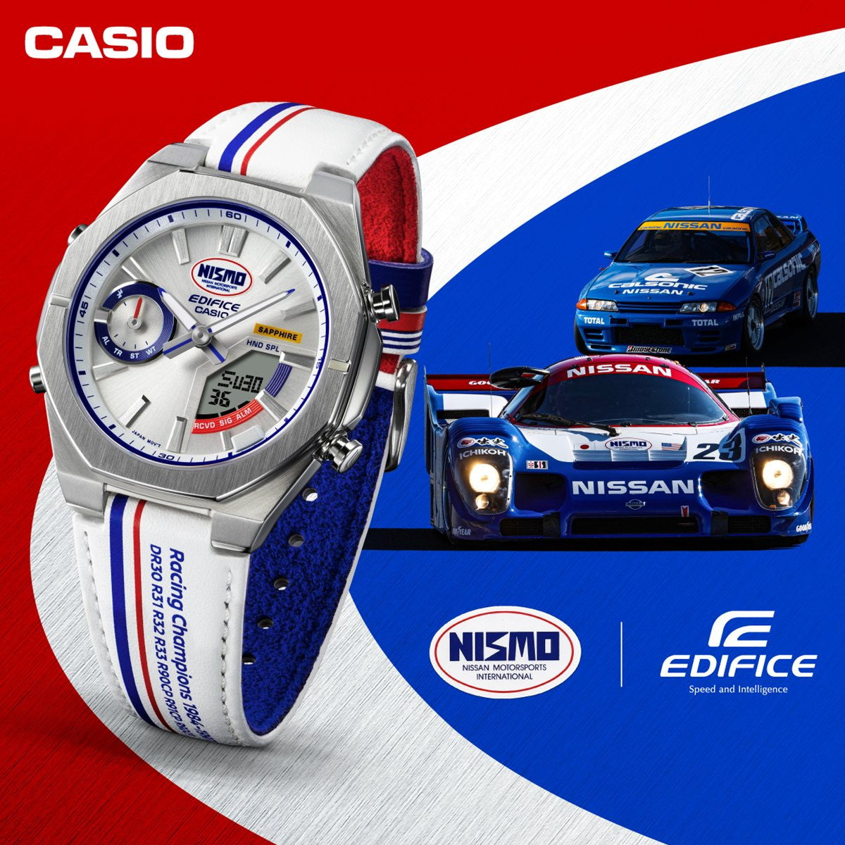 カシオ エディフィス CASIO EDIFICE ECB-S10NIS-7AJR アナデジ NISMO ヘリテージエディション 限定 腕時計 クロノグラフ スマートフォンリンク【2025 新作】