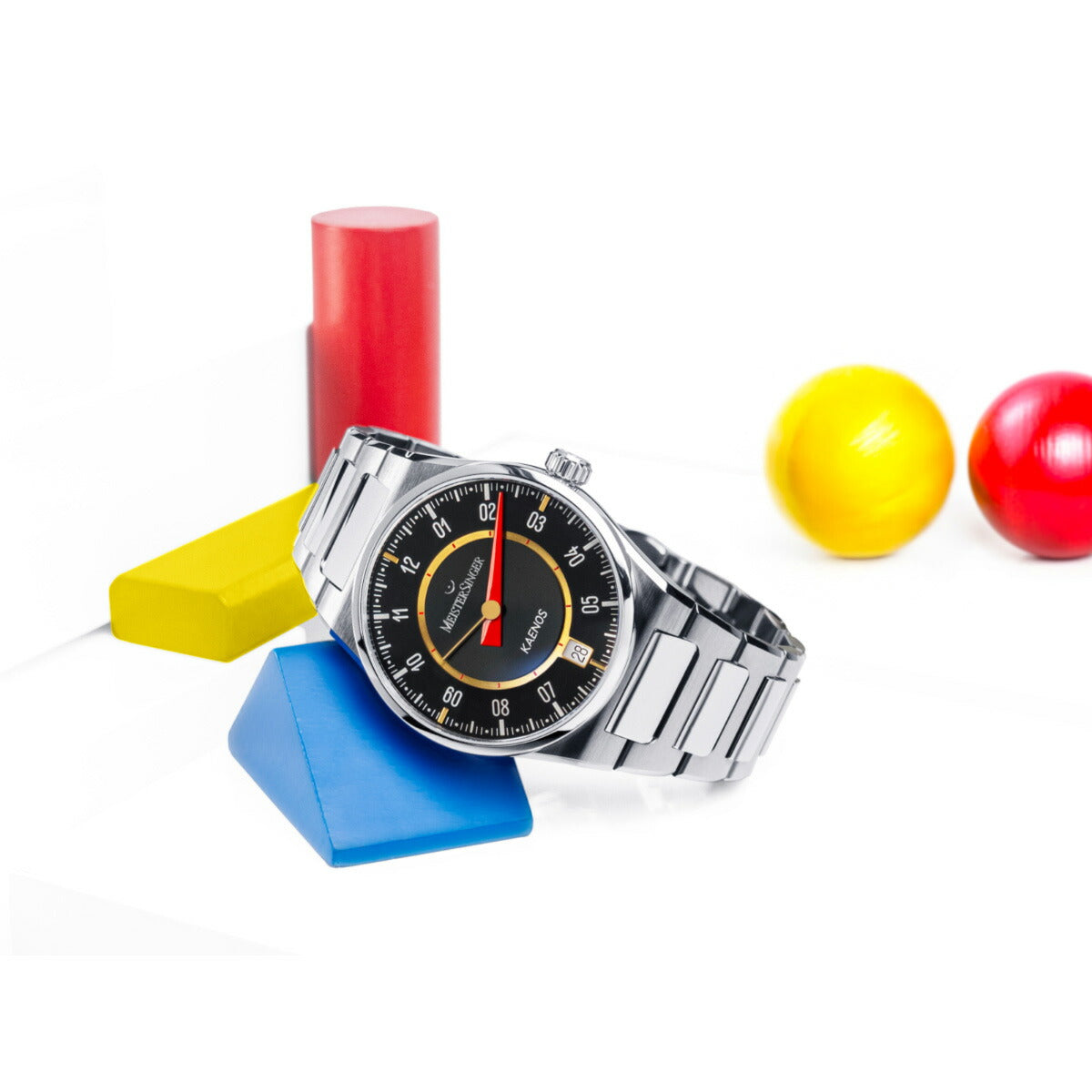 マイスタージンガー MeisterSinger アラン・シルベスタイン エディション カエノス グランドデイト 自動巻き 腕時計 ED-KSGD-AS2025【2025 新作】