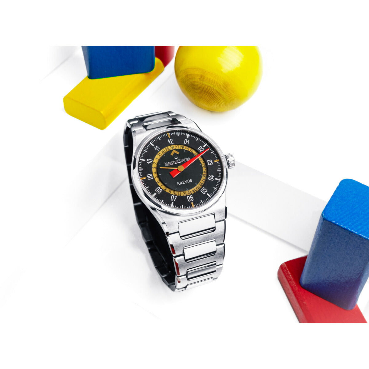 マイスタージンガー MeisterSinger アラン・シルベスタイン エディション カエノス オープンデイト 自動巻き 腕時計 ED-KSOD-AS2025【2025 新作】