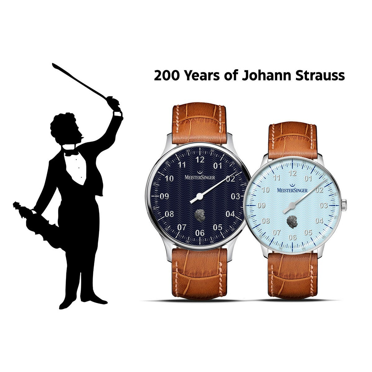 マイスタージンガー MeisterSinger エディション ヨハン・シュトラウス パンゲア 限定 自動巻き 腕時計 ED-PMN-STRAUSS【60回分割手数料無料!】【2025 新作】