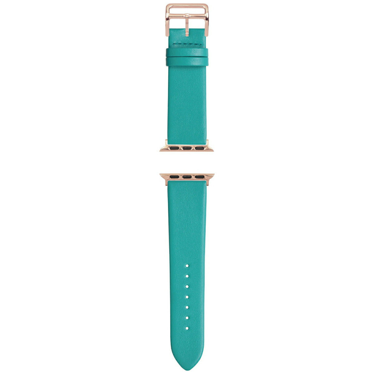 マネッタ ディ メーラ Manetta di mela アップルウォッチ Apple Watch 替えバンド ベルト メンズ レディース トレソー イタリアレザー 22mm ターコイズ/シルバー EFA-TQ-S22