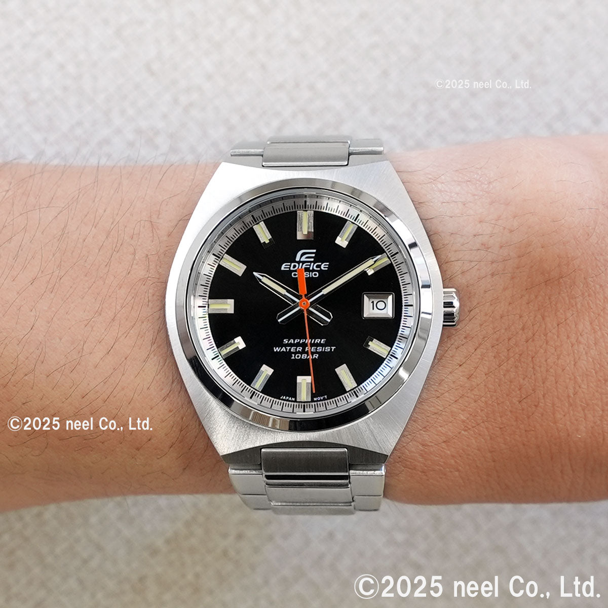 カシオ エディフィス CASIO EDIFICE 腕時計 メンズ EFB-109DJ-1AJF ブラック【2025 新作】