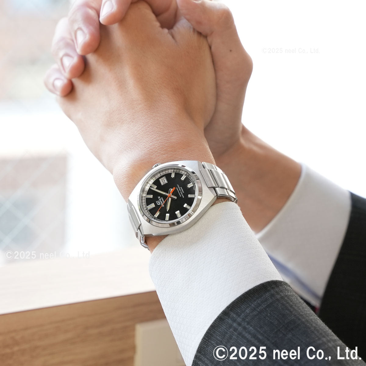 カシオ エディフィス CASIO EDIFICE 腕時計 メンズ EFB-109DJ-1AJF ブラック【2025 新作】