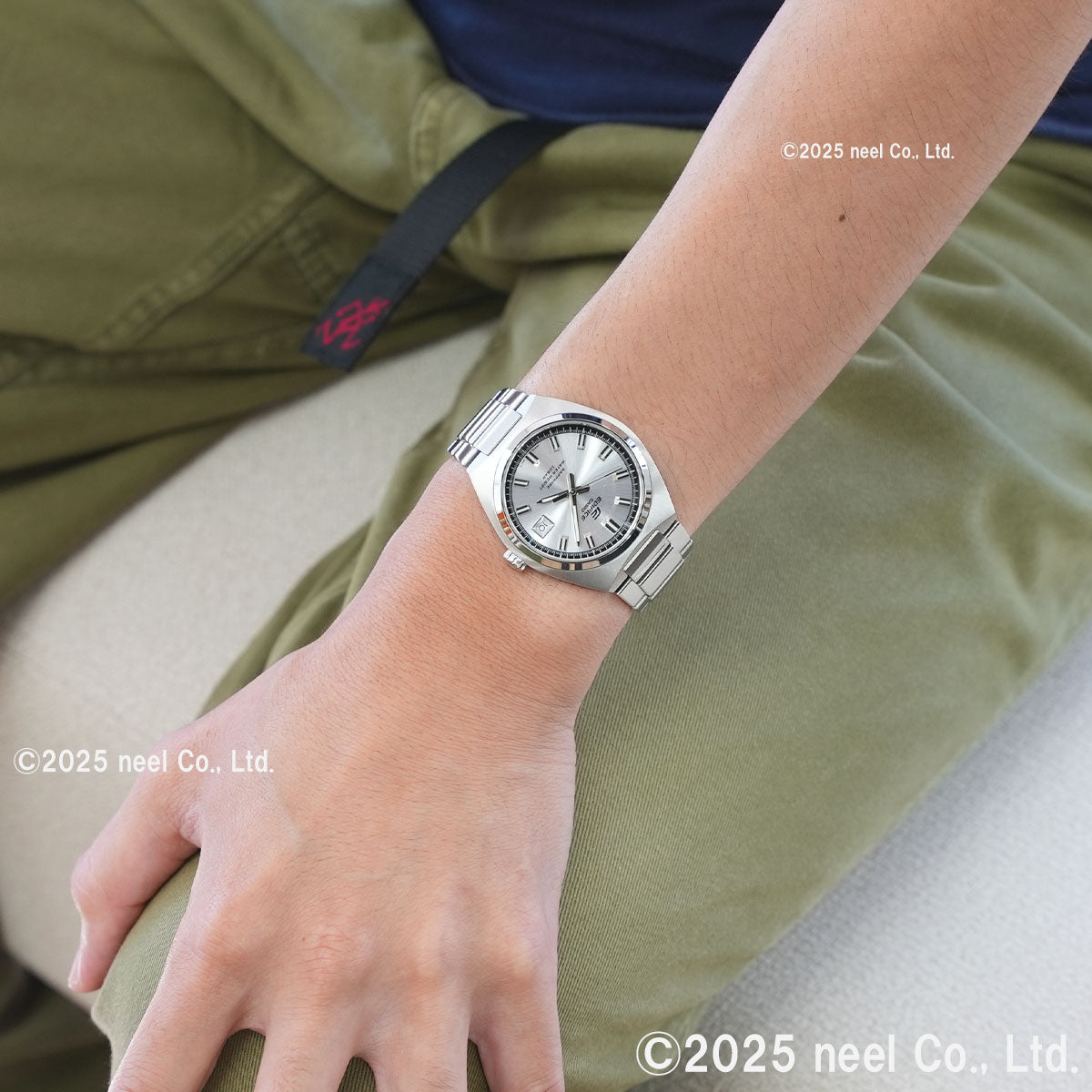 カシオ エディフィス CASIO EDIFICE 腕時計 メンズ EFB-109DJ-7AJF シルバー【2025 新作】