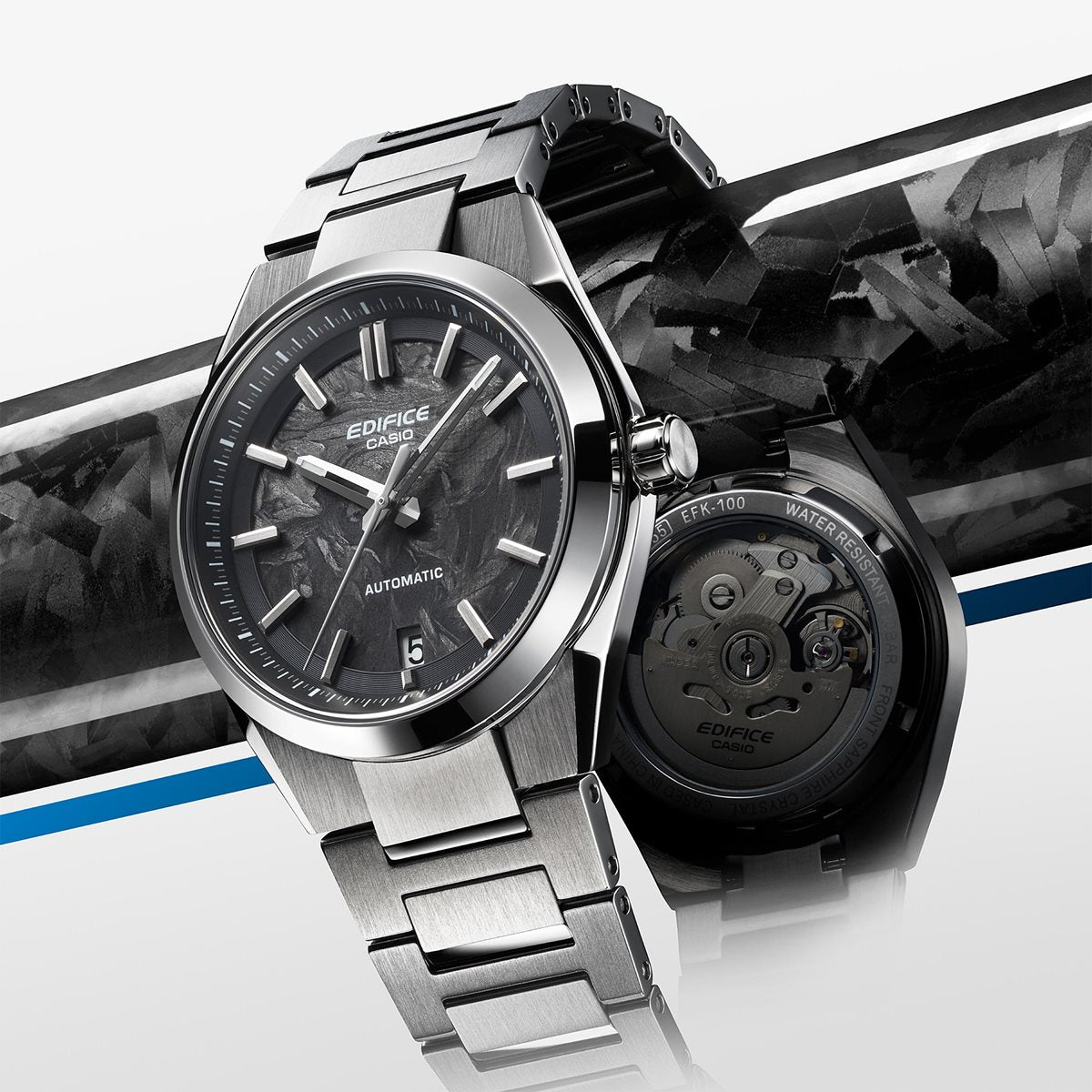 カシオ エディフィス CASIO EDIFICE 自動巻き 腕時計 メンズ EFK-100YCD-1AJF【2025 新作】