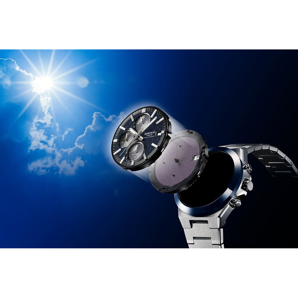 カシオ エディフィス CASIO EDIFICE ソーラー 腕時計 メンズ EFS-S650YD-2AJF セラミックベゼル CERAMIC BEZEL【2025 新作】