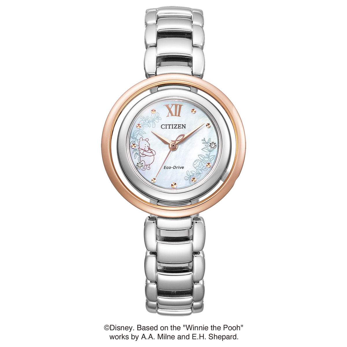 シチズン エル CITIZEN L ディズニーコレクション 『WINNIE THE POOH』 限定モデル 腕時計 EM0667-60D エコドライブ CITIZEN Disney Collection【2023 新作】