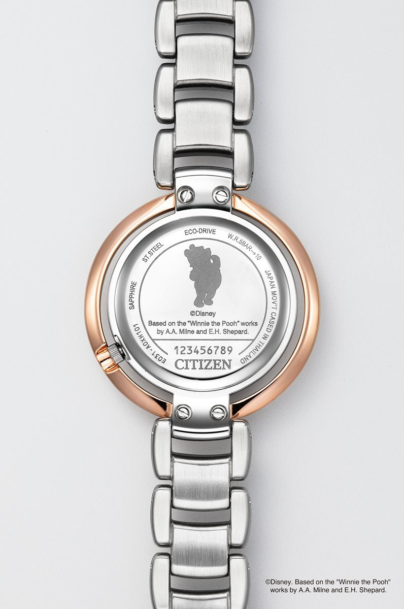 シチズン エル CITIZEN L ディズニーコレクション 『WINNIE THE POOH』 限定モデル 腕時計 EM0667-60D エコドライブ CITIZEN Disney Collection【2023 新作】