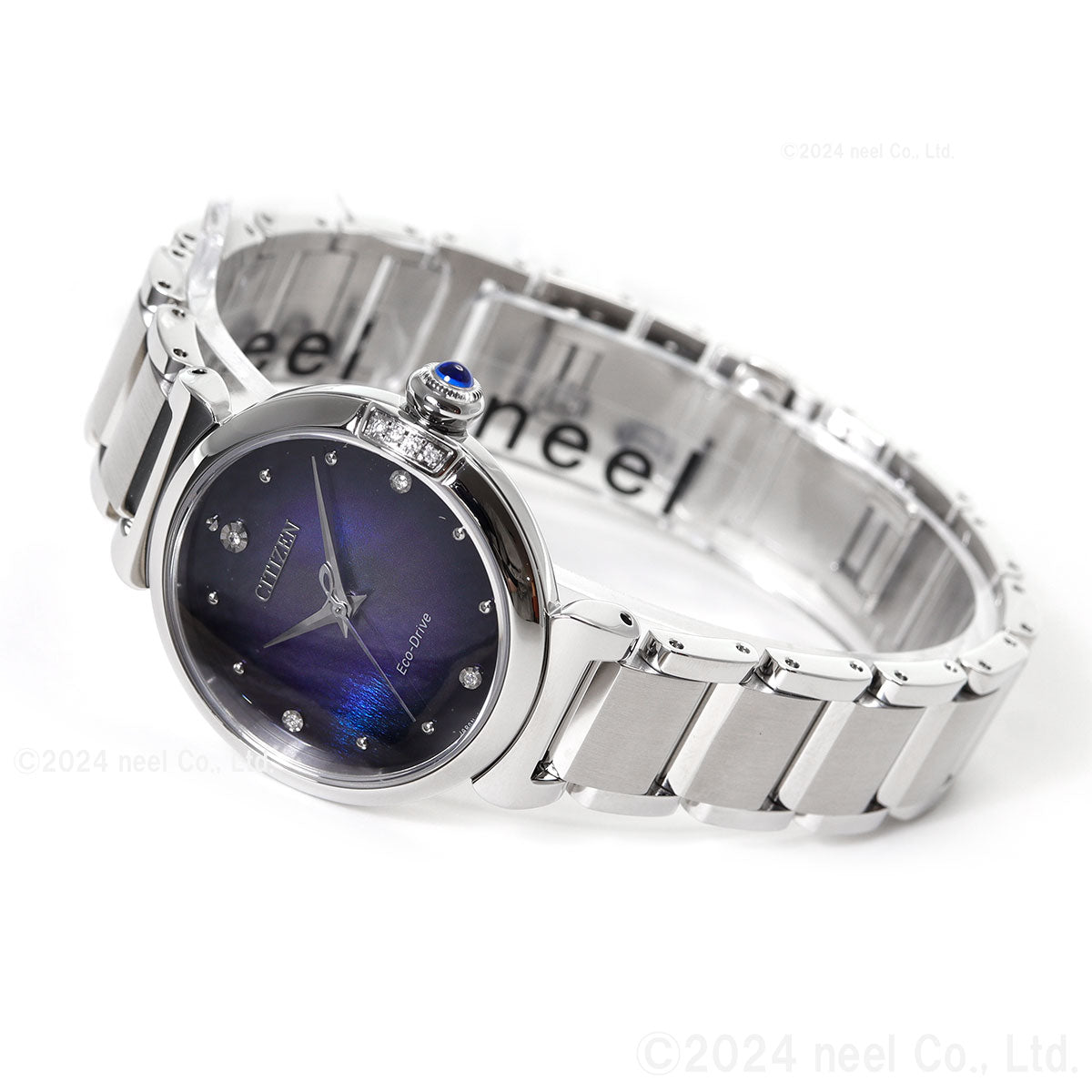 シチズン エル CITIZEN L エコドライブ 限定モデル 腕時計 レディース EM1060-87L ROUND Collection UNITE with BLUE【2025 新作】