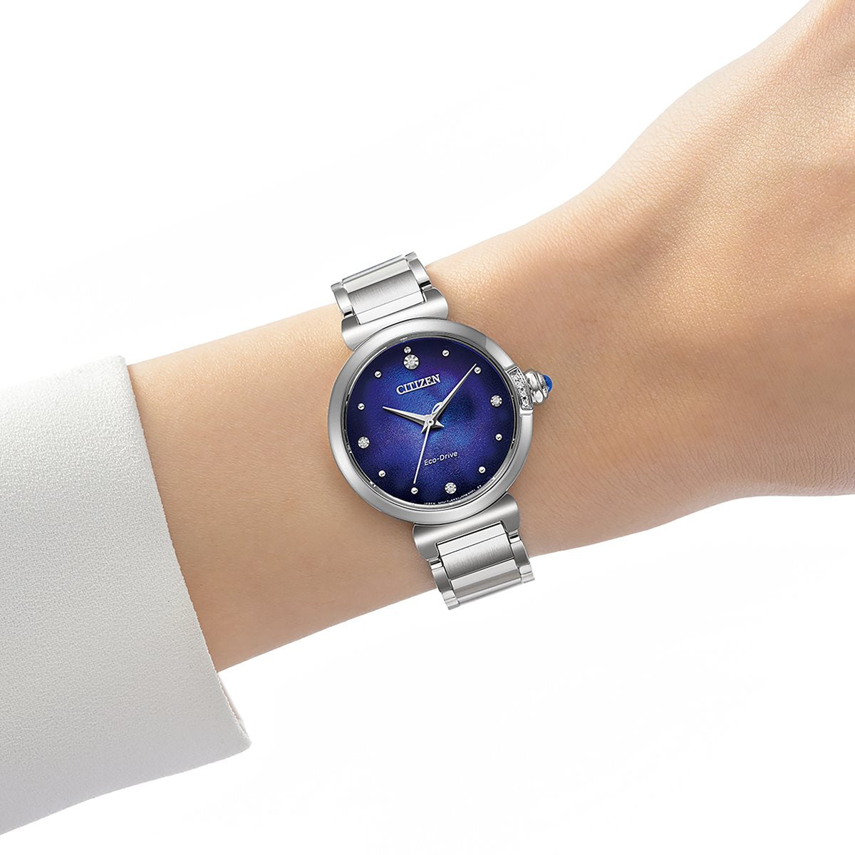 シチズン エル CITIZEN L エコドライブ 限定モデル 腕時計 レディース EM1060-87L ROUND Collection UNITE with BLUE【2025 新作】