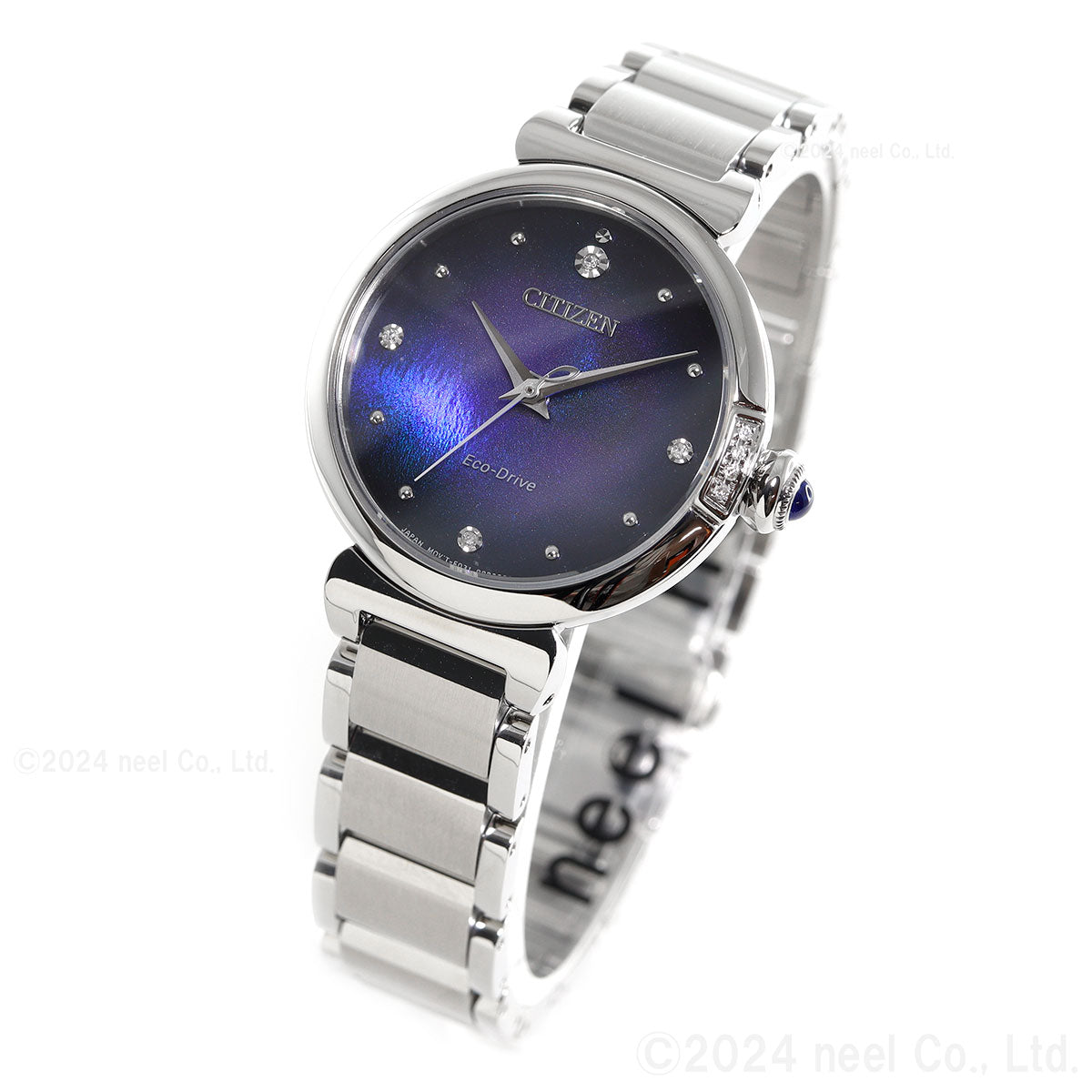 シチズン エル CITIZEN L エコドライブ 限定モデル 腕時計 レディース EM1060-87L ROUND Collection UNITE with BLUE【2025 新作】