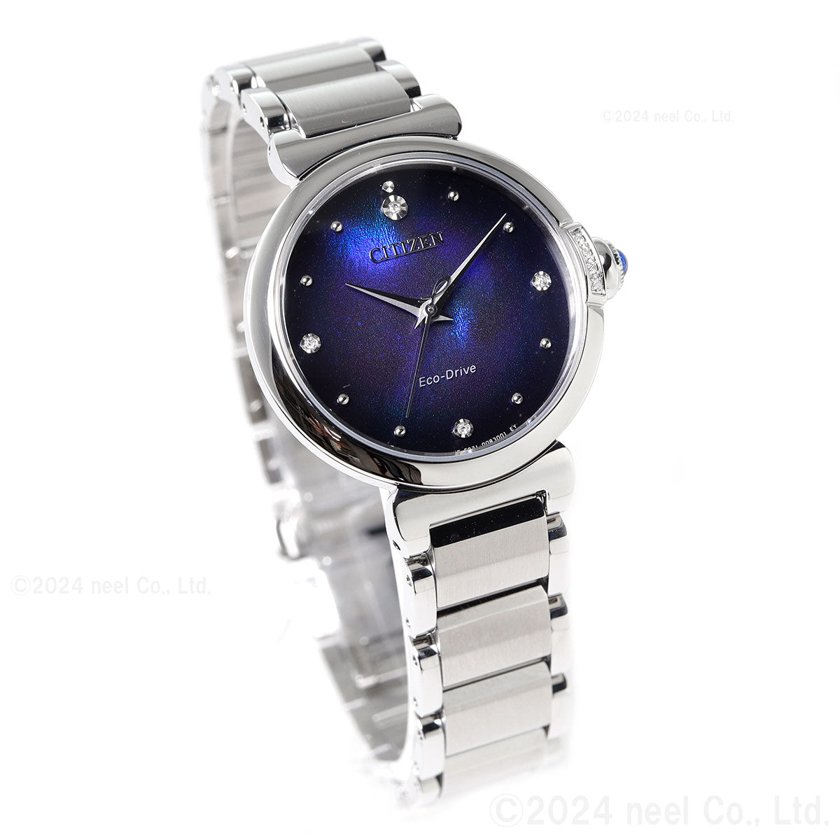 シチズン エル CITIZEN L エコドライブ 限定モデル 腕時計 レディース EM1060-87L ROUND Collection UNITE with BLUE【2025 新作】