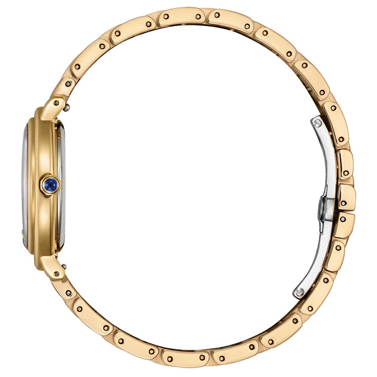 シチズン エル CITIZEN L エコドライブ 腕時計 レディース EM1093-61D ダイヤ入り 白蝶貝文字板 ARCLY Collection 日の出 モチーフ 替えバンド付き