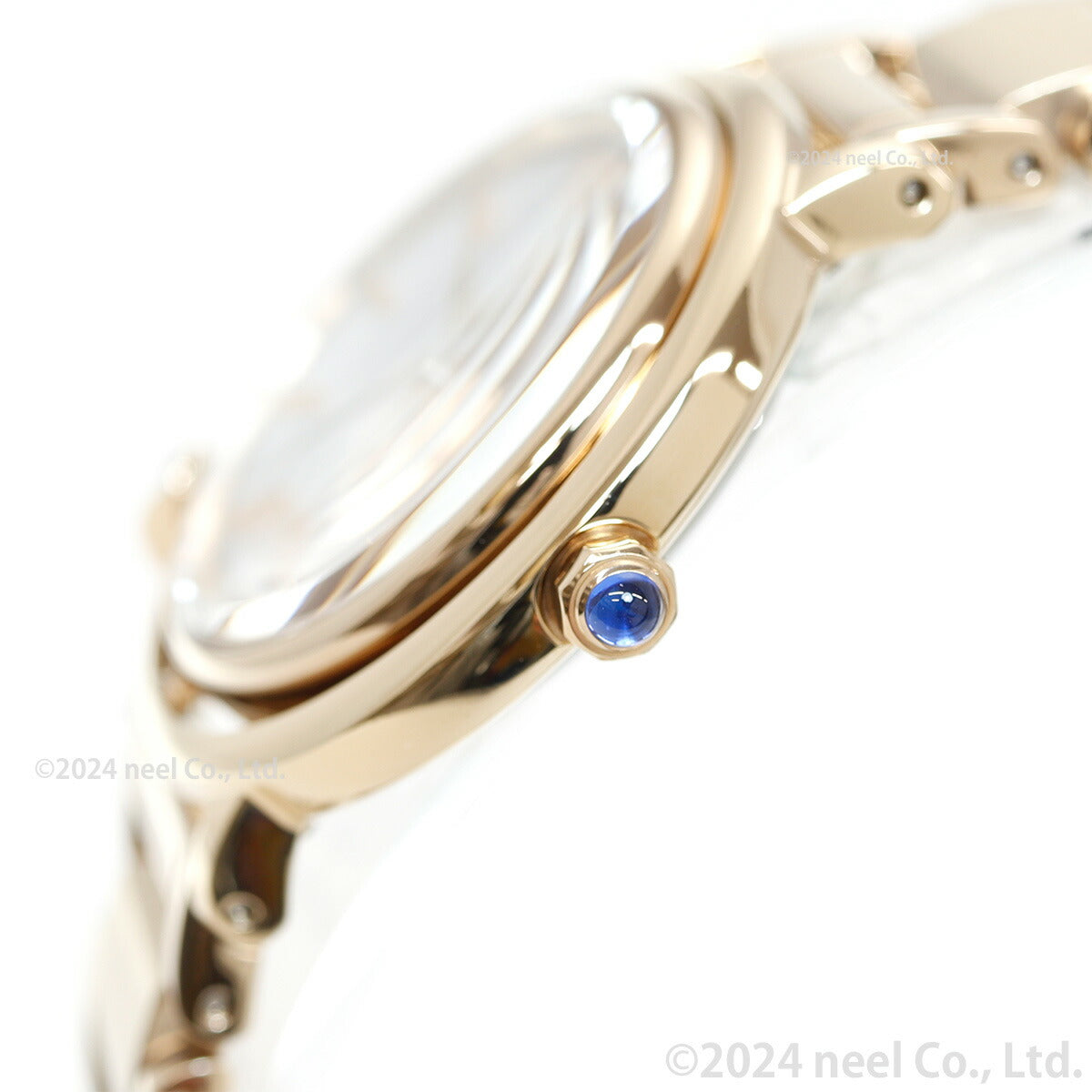 シチズン エル CITIZEN L エコドライブ 腕時計 レディース EM1093-61D ダイヤ入り 白蝶貝文字板 ARCLY Collection 日の出 モチーフ 替えバンド付き